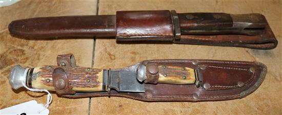 Bayonet & knife